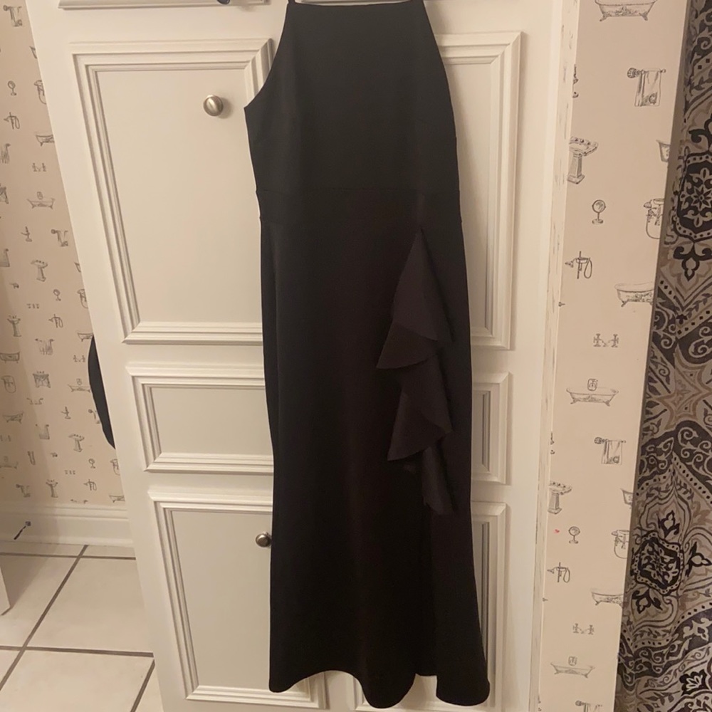 Long black dress